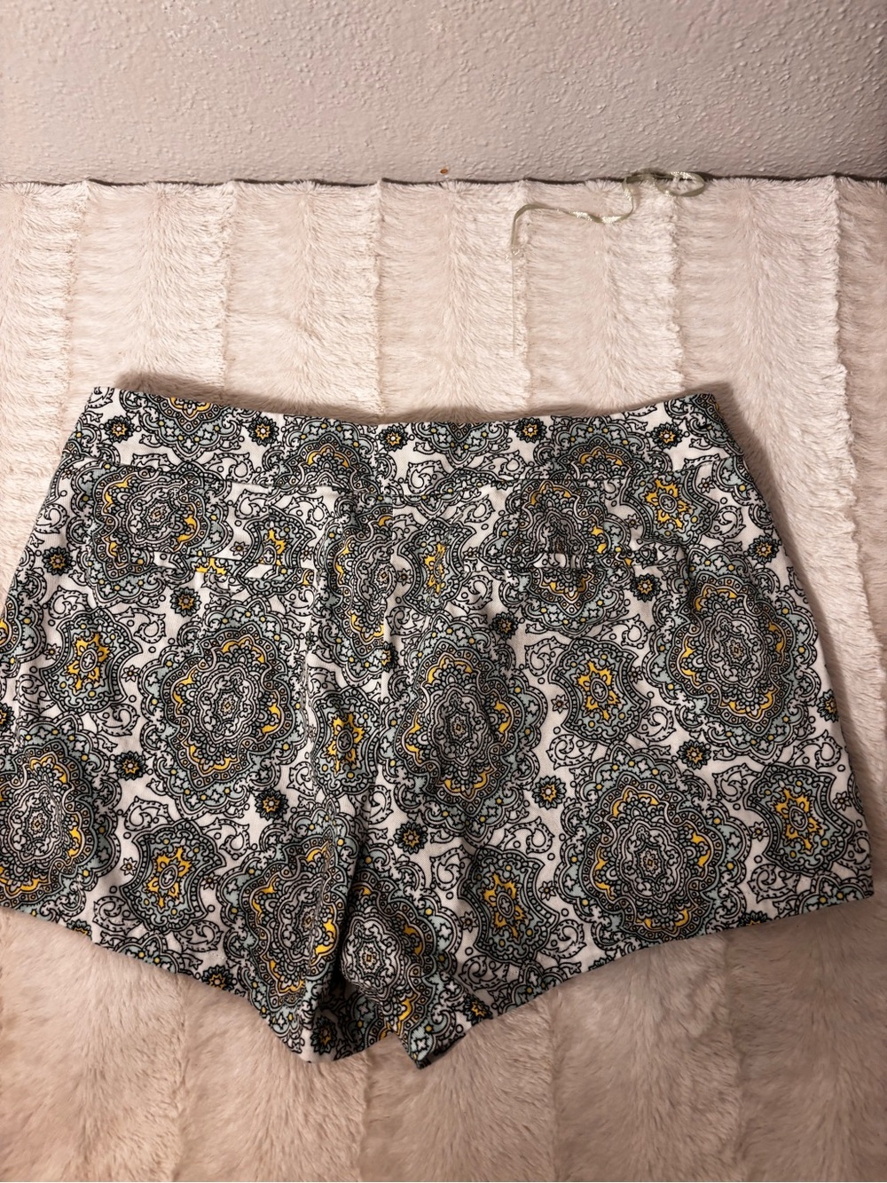 J. Crew Multicolor Paisley Print Shorts Preppy Summer
